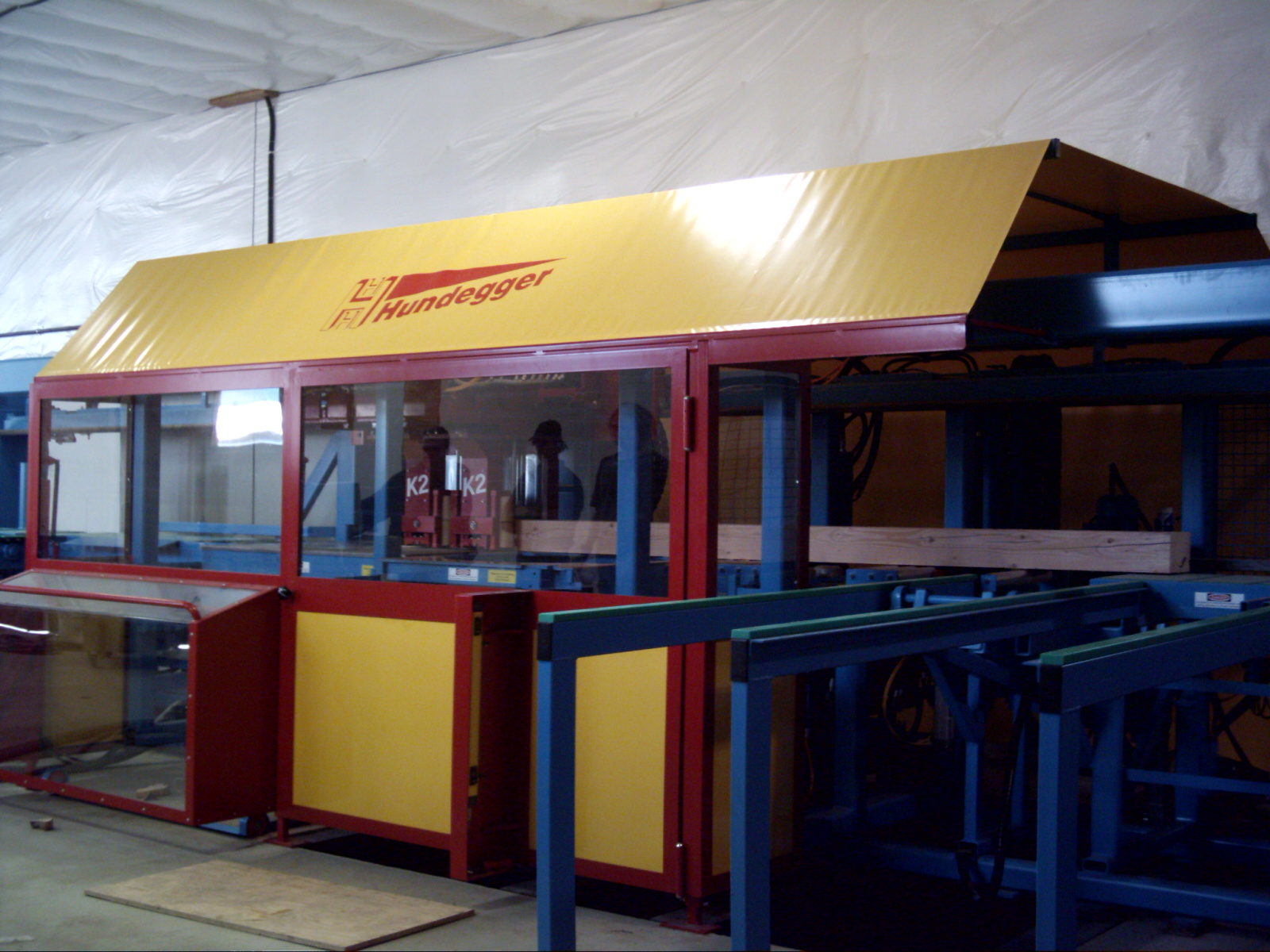 Building timber frame with CNC Technology